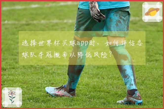 选择世界杯买球app时，如何评估各球队夺冠概率以降低风险？